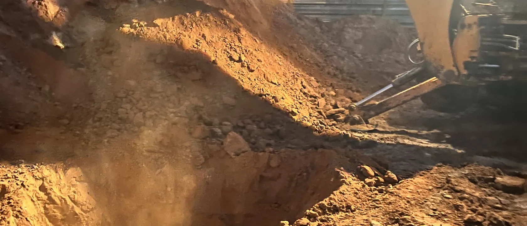 Obra de infraestrutura Tebecon